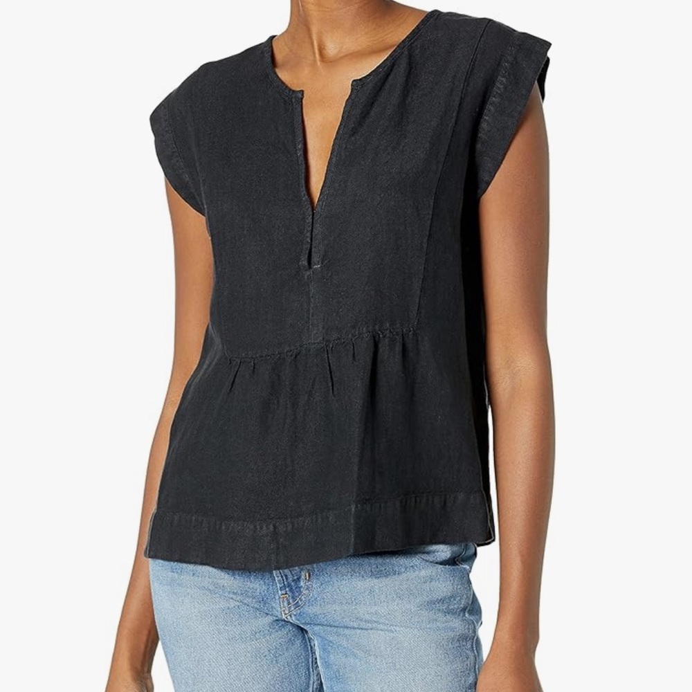 AG Adriano Goldschmied Black Women's Top